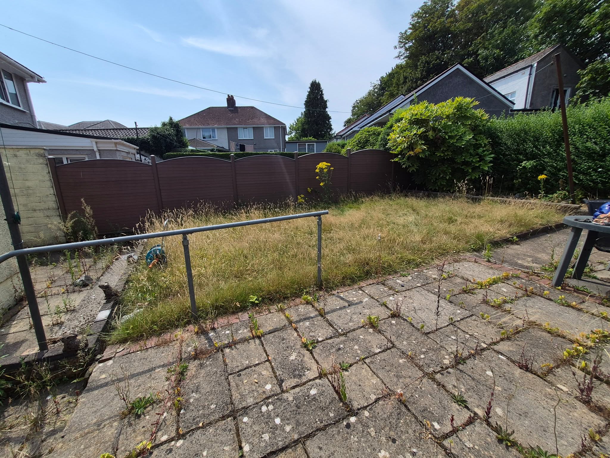 Garden clearance before